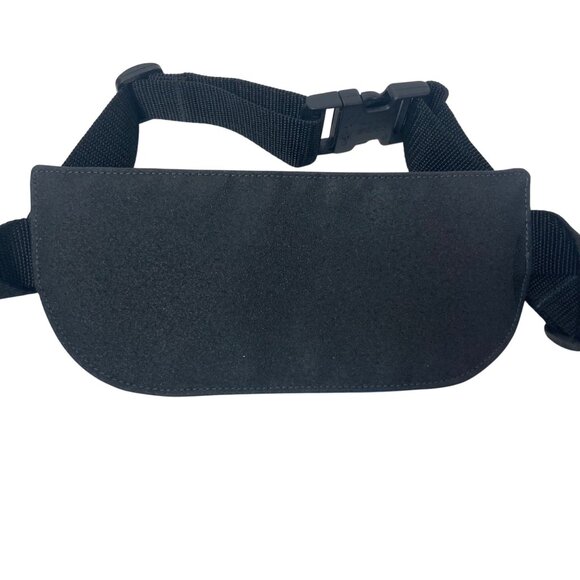 Vintage LL Bean Blue Nylon Fanny Pack Bum Bag Adjustable Strap Zippered Pocket - Picture 7 of 8